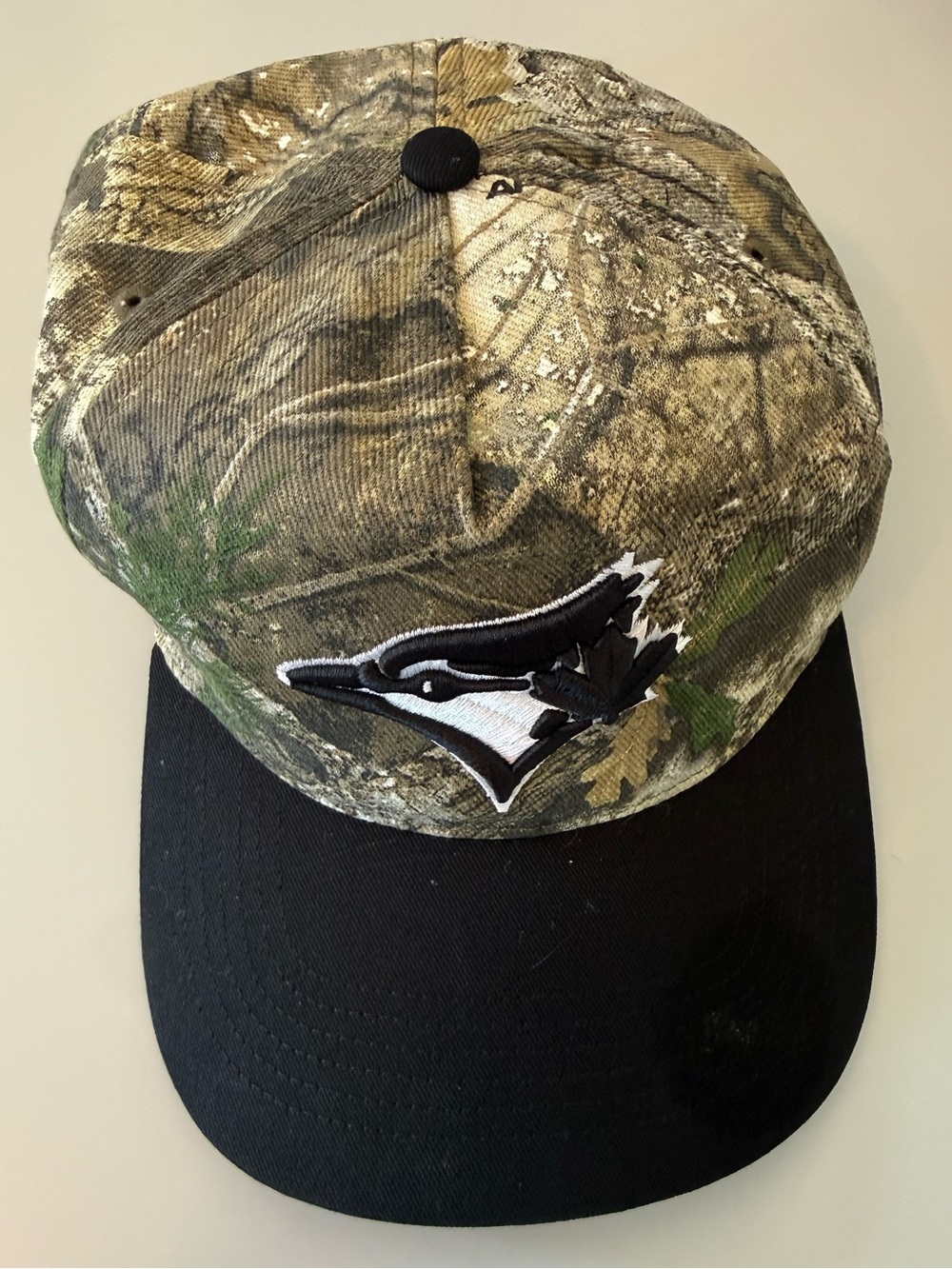 Toronto Blue Jays ‘47 Brand Camo Baseball Cap with Black Bill